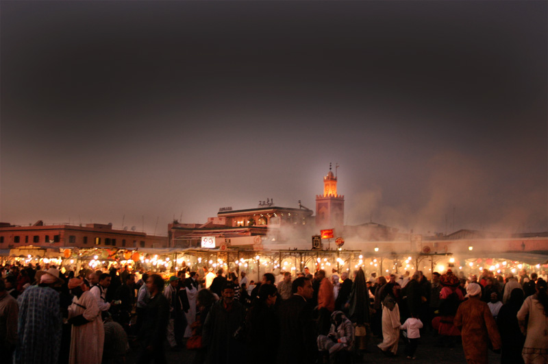 Morroco Djemaa el Fna 2 Marrakech