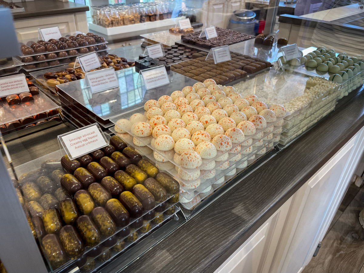 Leckere Pralinen probieren in Brügge
