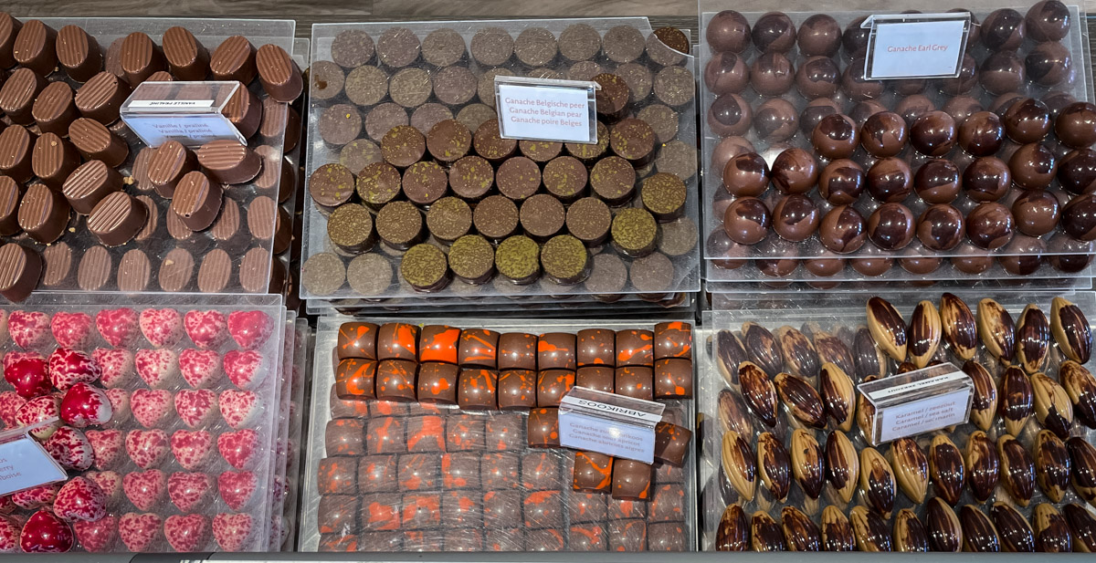 Pralinenkunst in Brügge