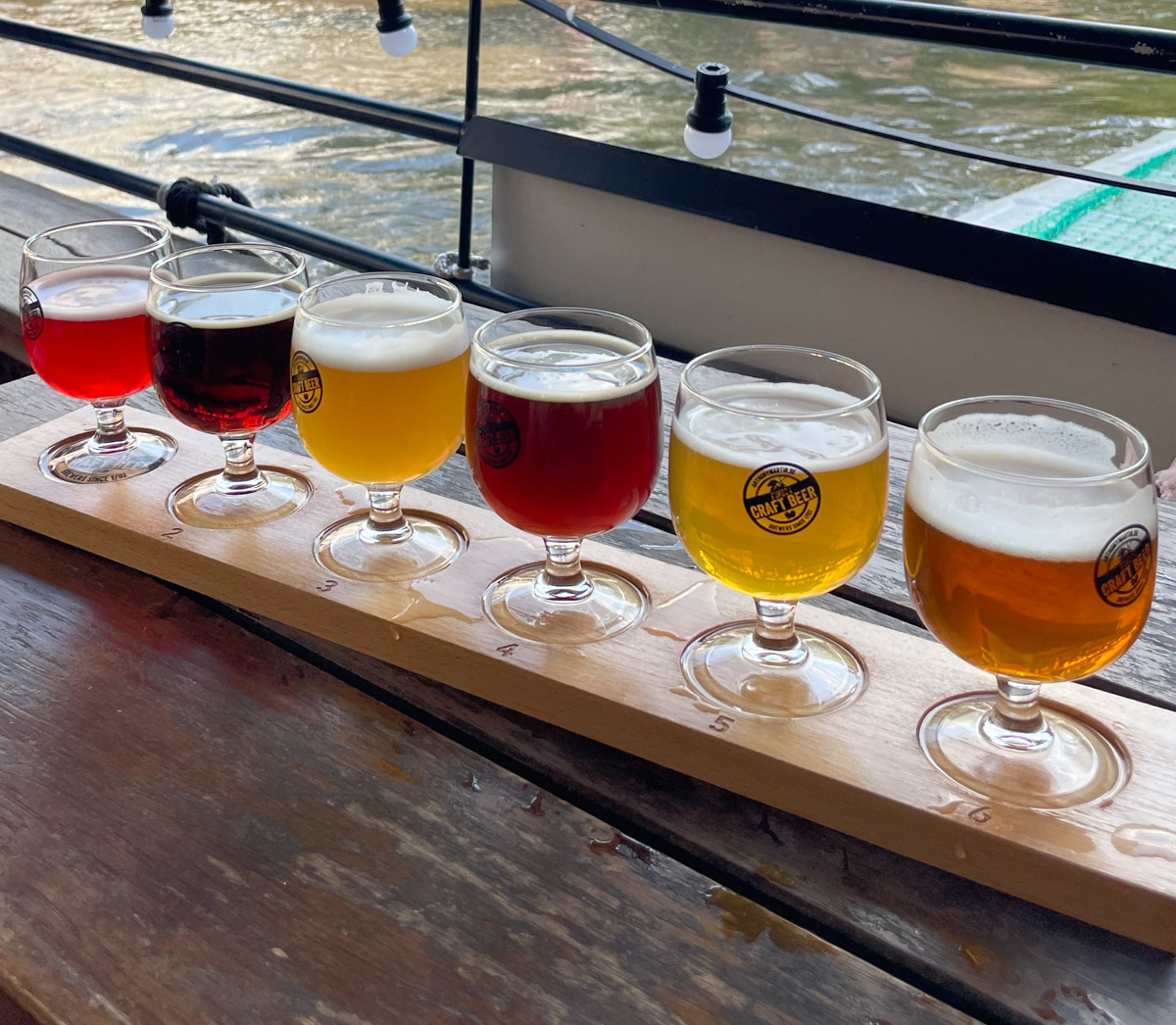 Bier-Probierset im Bourgogne des Flandres