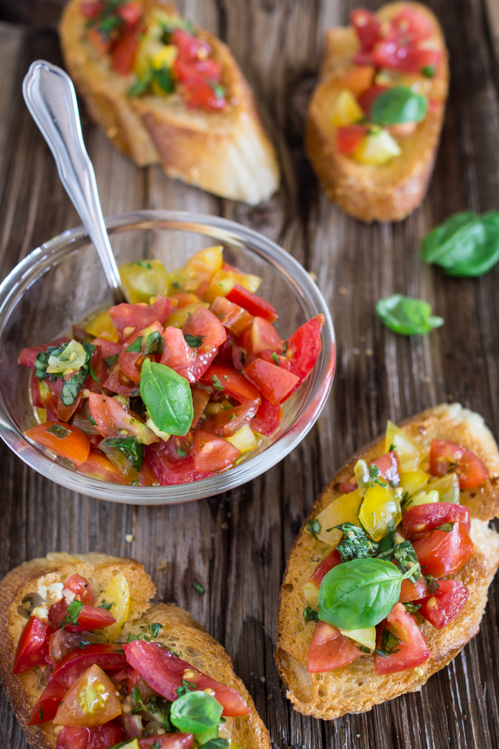 Tomaten Bruschetta - Einfaches Rezept