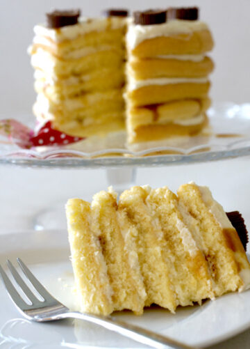Zitronen-Karamell Törtchen mit Eiskonfekt - LieberBacken