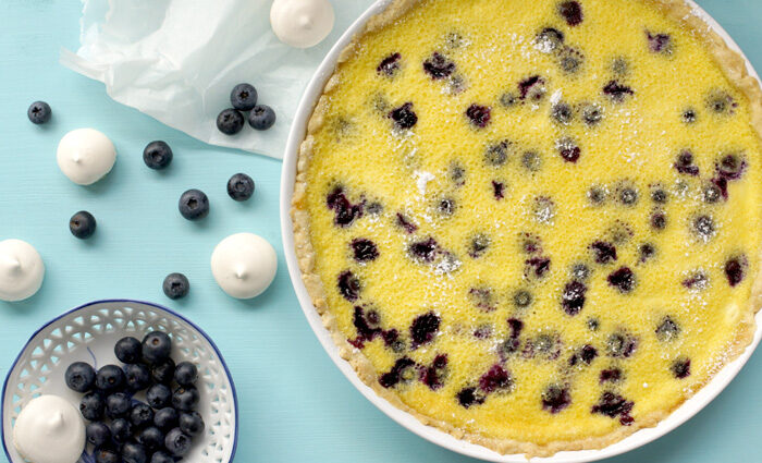 Heidelbeer-Tarte backen