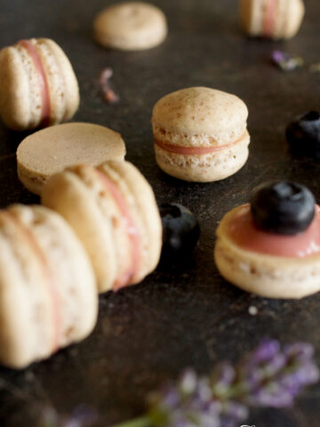 Heidelbeer Macarons Rezept