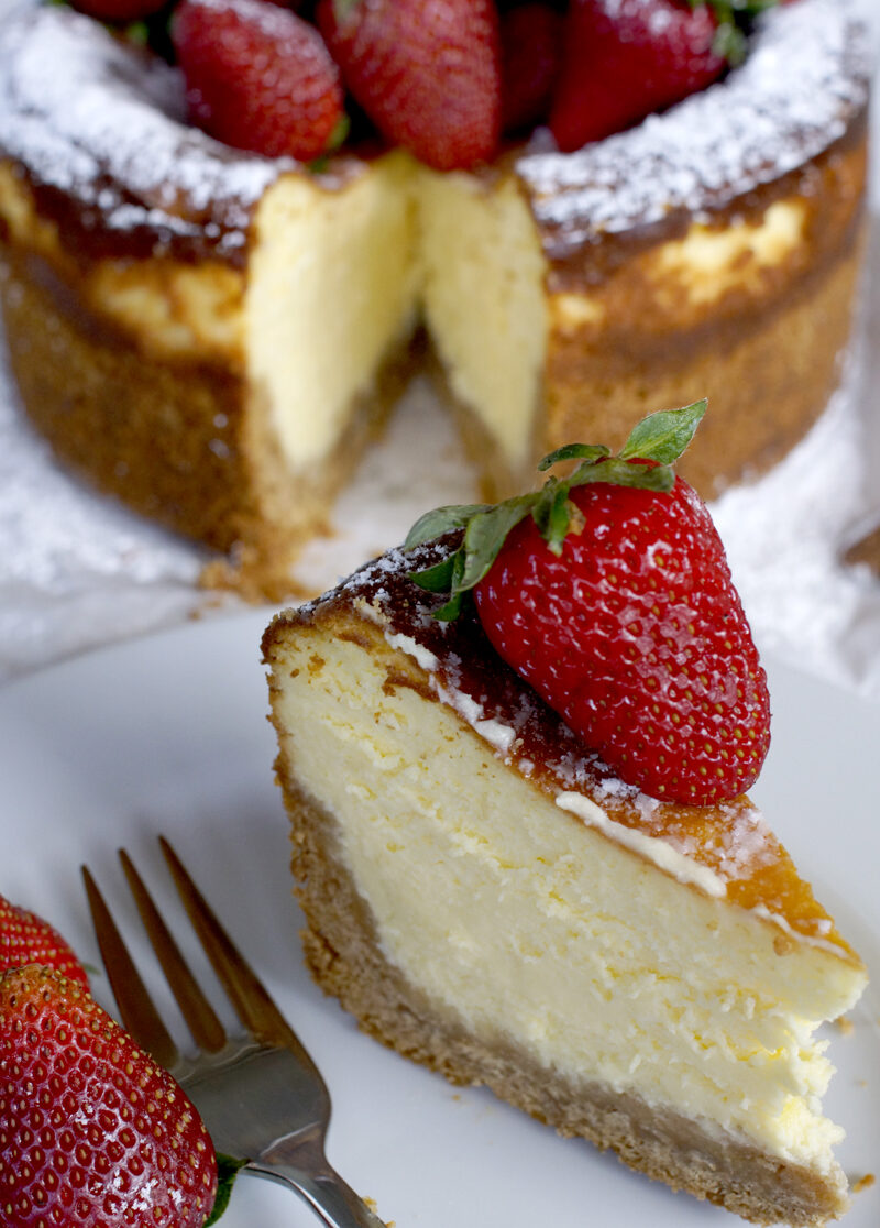 Gebackener Käsekuchen