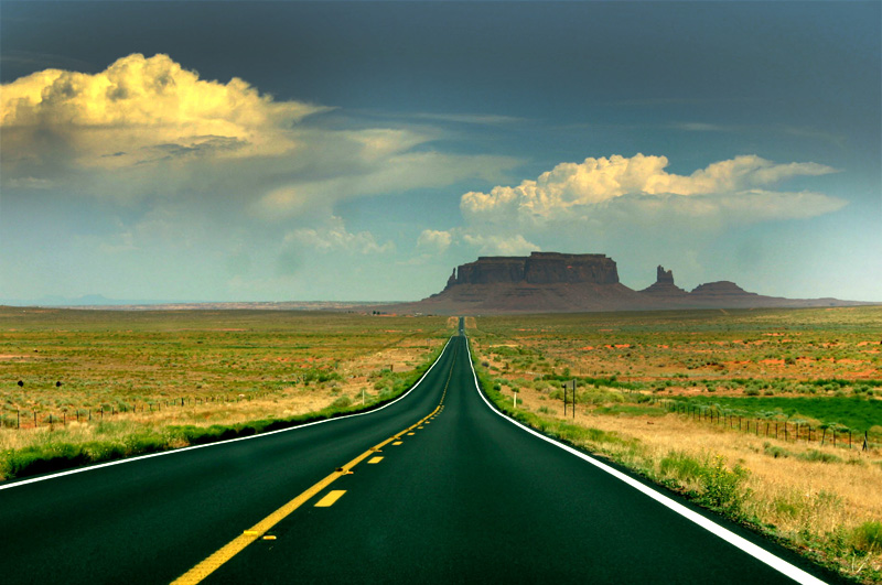 Monument Valley street