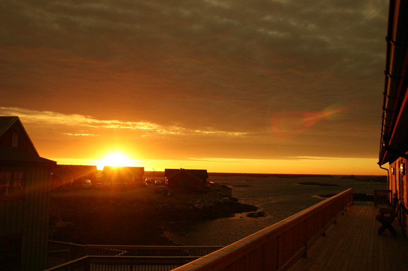 Norway Andenes Mitternachtssonne midnight sun