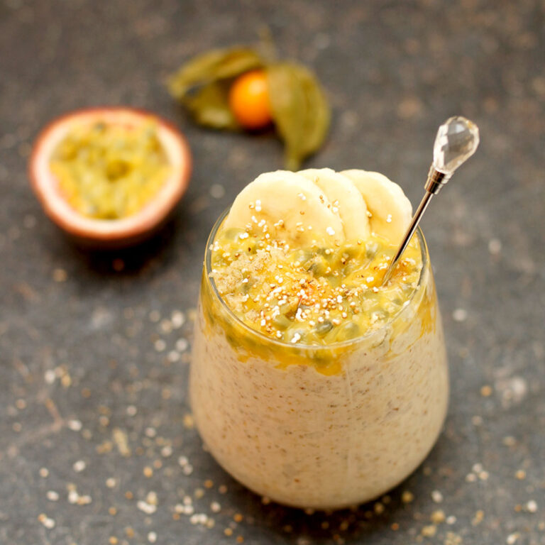 Frühstücksmüsli &amp;quot;Bircher Art&amp;quot; mit Amaranth Pops - LieberBacken