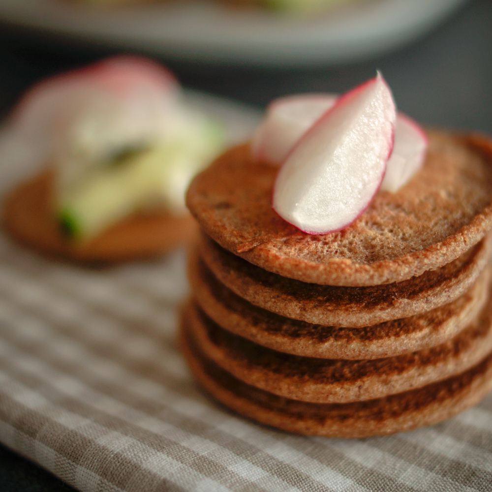 Glutenfreie Blinis