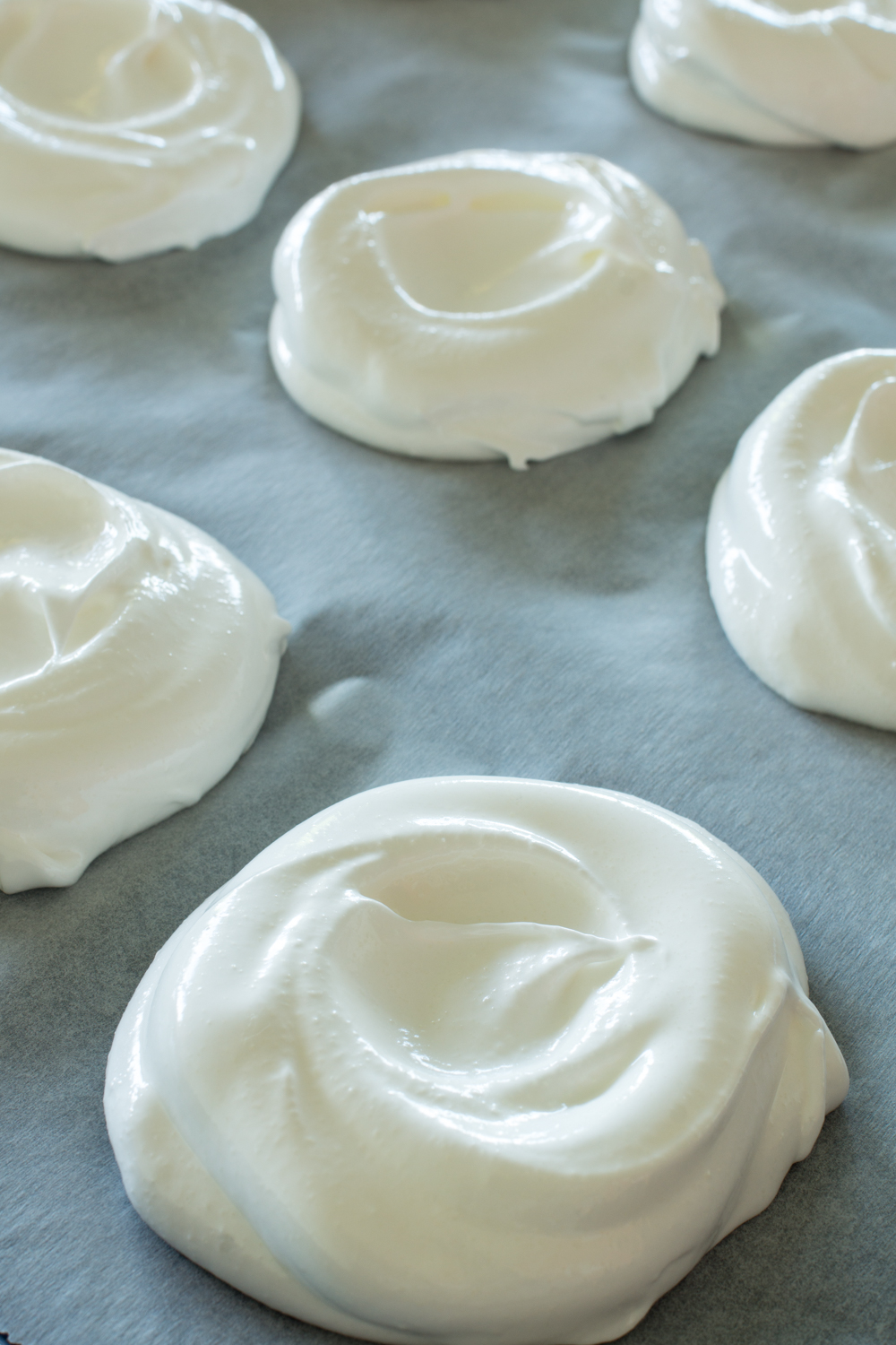 Pavlovas mit Eiweiß machen