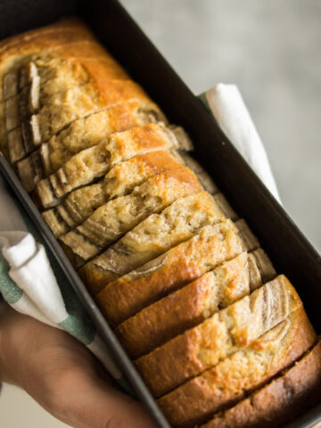 Bananenbrot mit Dinkelmehl