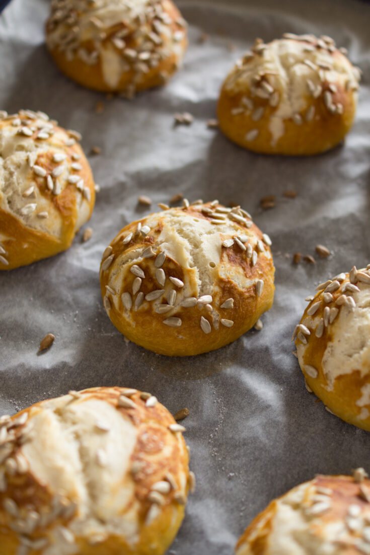 Laugenbrötchen selber machen