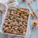 Marillen Crumble - einfaches Rezept | Aprikosen Crumble