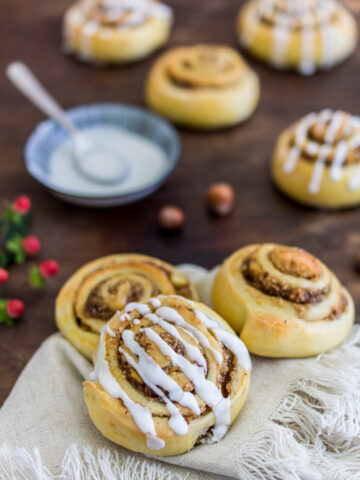 Apfel Nusschnecken - leckeres Rezept