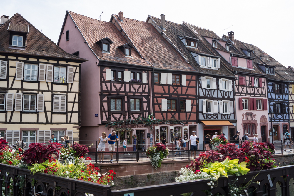 Schöner Fachwerk-Bau in Colmar