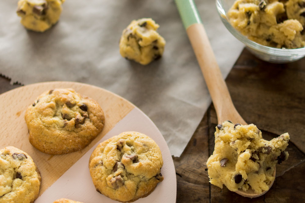 Chocolate Chip Cookies - super einfaches Rezept