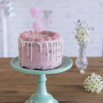 Himbeer Schoko Törtchen - Drip Cake