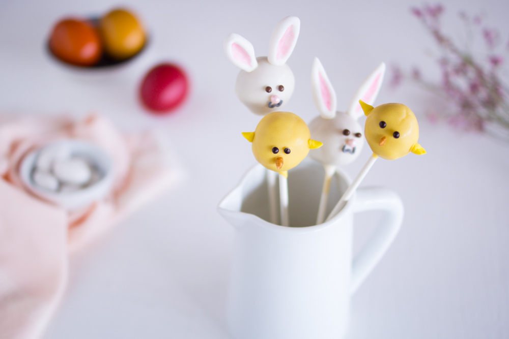 Cakepops Ostern: Hasen & Küken