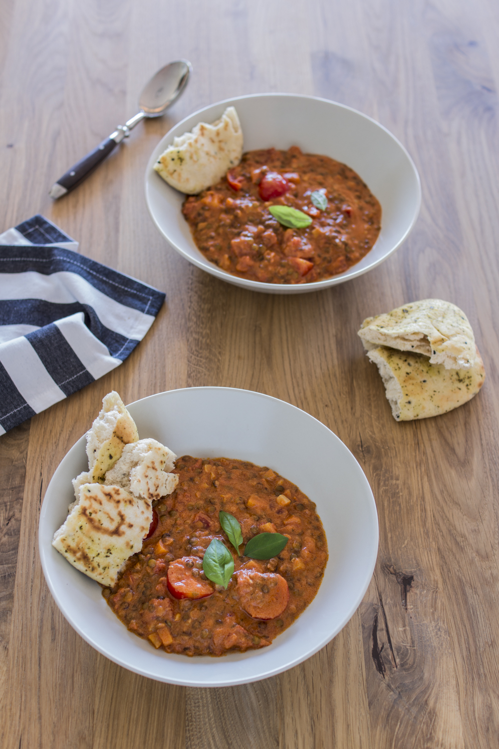 Rezepte mit Linsen: leckeres Linsencurry mit Kokos
