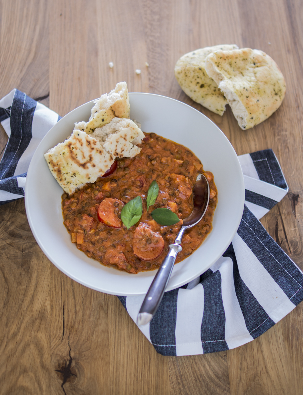 Linsencurry mit Kokosmilch - einfach, schnell und lecker