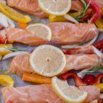 Zitronen-Lachs vom Blech - Ofengericht