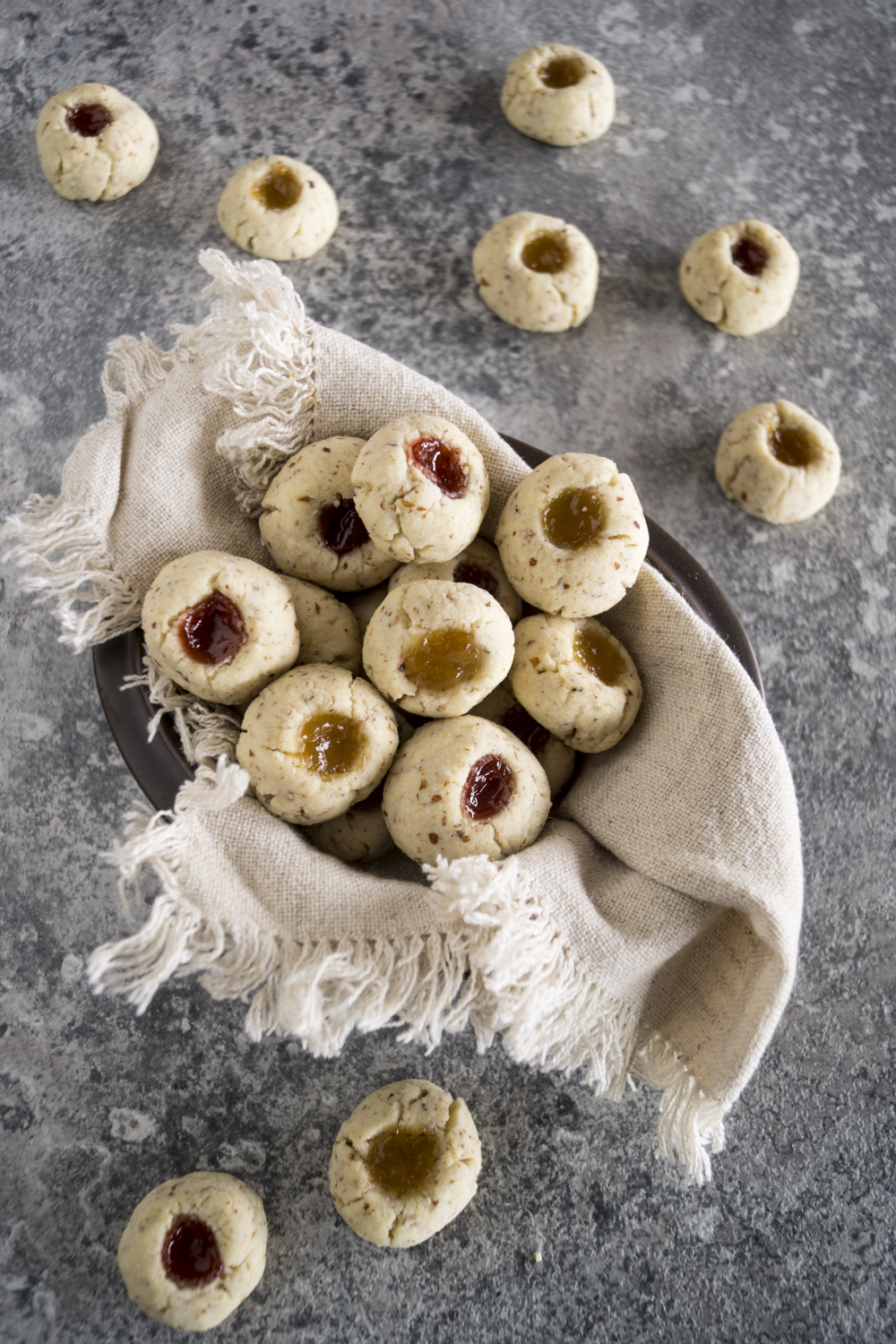 Engelsaugen Husarenkrapfen mit Maremlade - einfaches Rezept