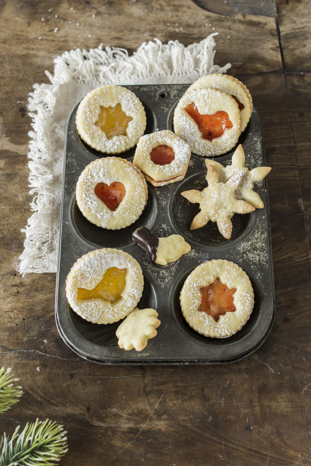 Linzer Kekse | Spitzbuben | tolles Rezept zum Ausdrucken
