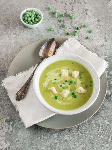 Erbsensuppe - einfaches und schnelles Rezept