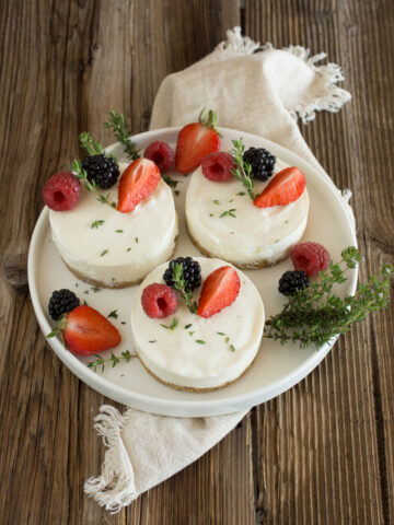 Beeren Törtchen | no bake Mini-Törtchen