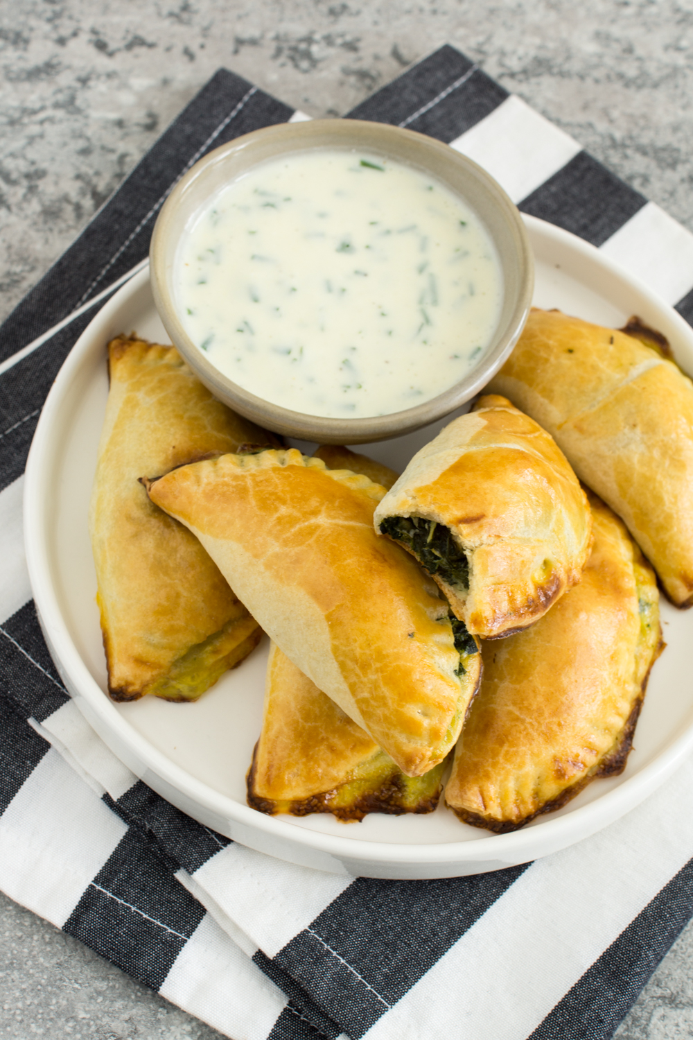 Empanadas - Spinat-Feta Empanadas