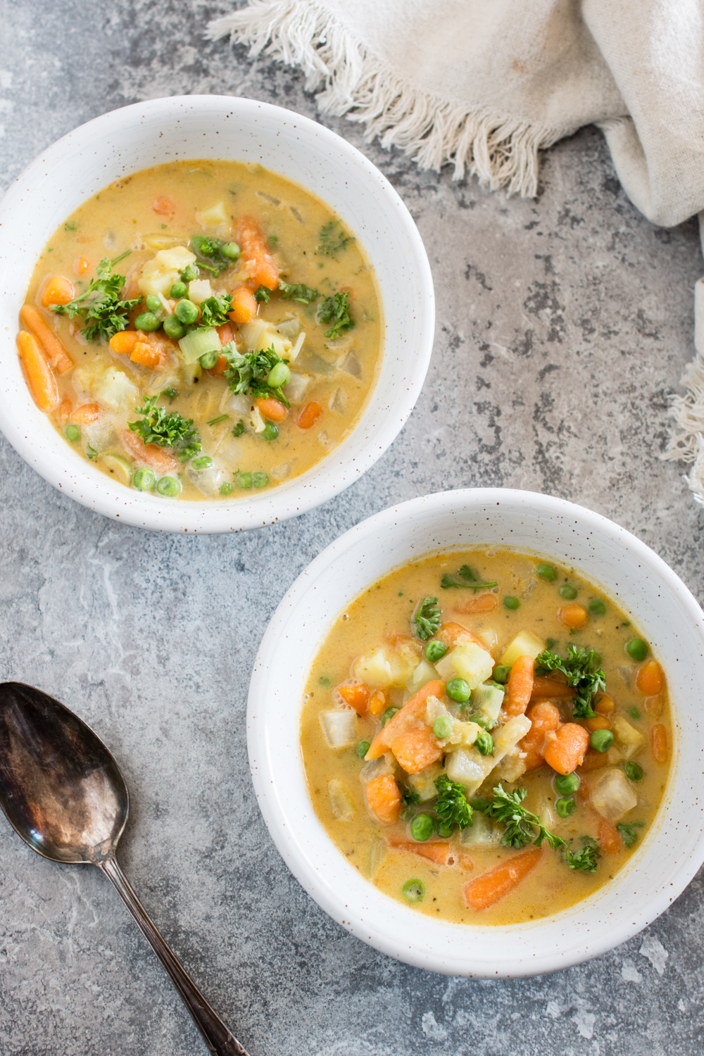 10 Minuten Gericht: Schnelle Suppe, ganz einfaches Rezept