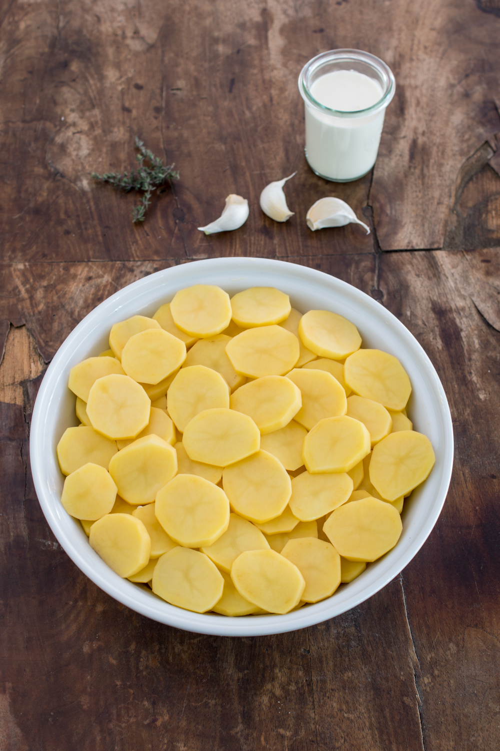 Kartoffelgratin | Rezept mit Käse (Gruyère)