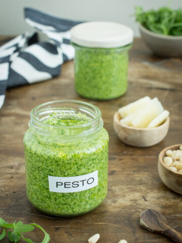 Rucolapesto | Schnelles Pesto mit Rucola und Pecorino