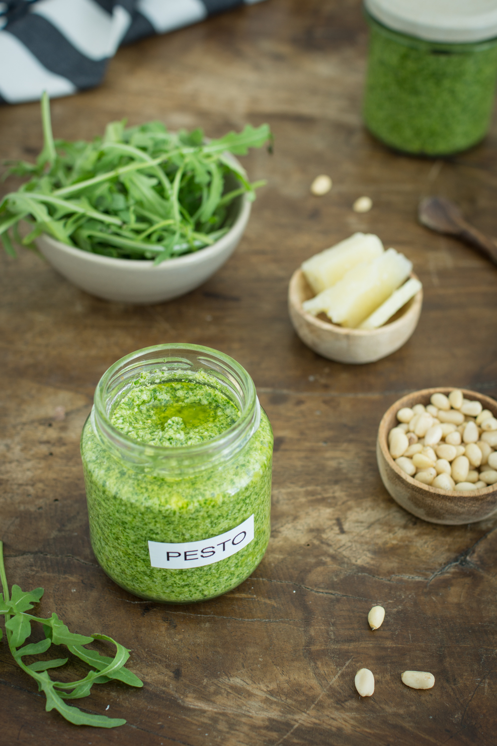 Rucolapesto - Tolles Rezept für Pesto mit Rucola und Pecorino