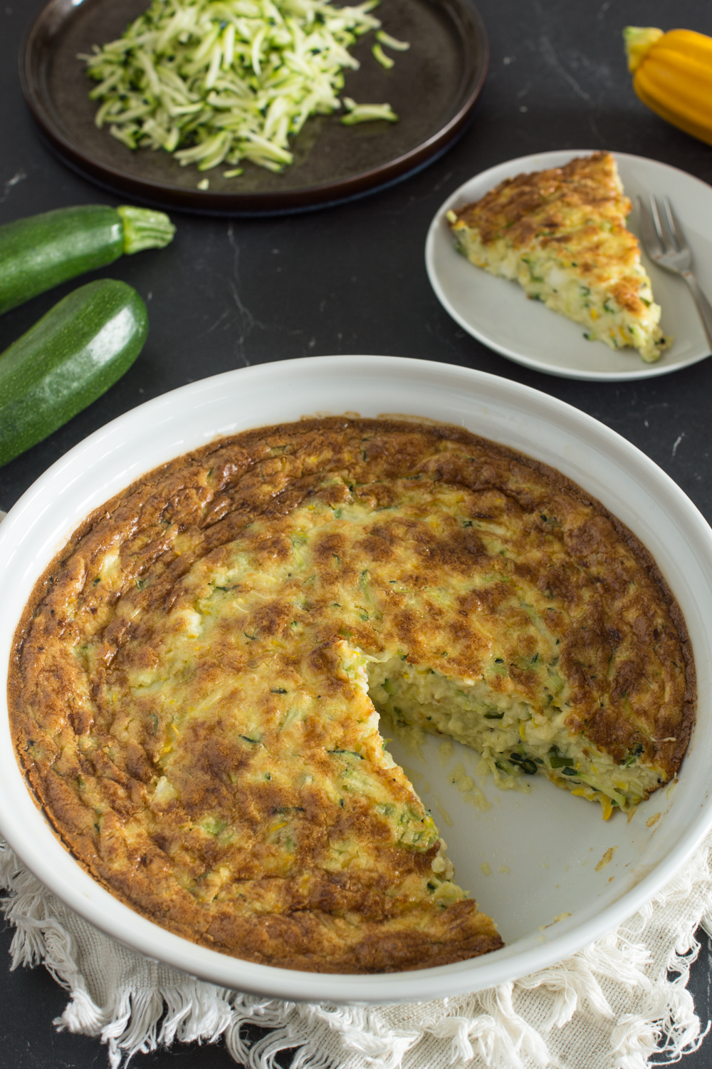 Schnelle Zucchini-Tarte ohne Boden: alltagstauglich und richtig lecker