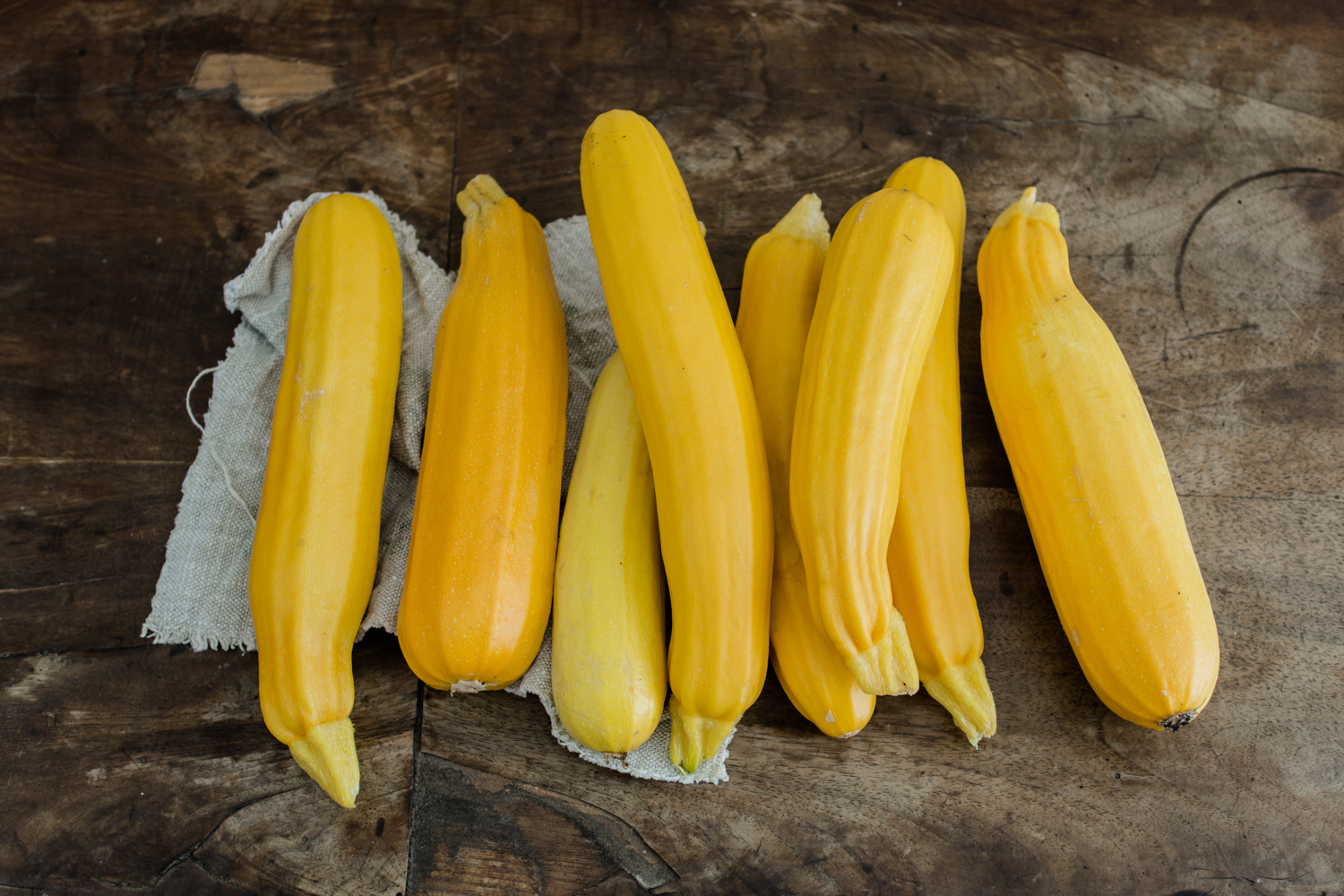 Gelbe Zucchini verarbeiten: Dörren und haltbar machen