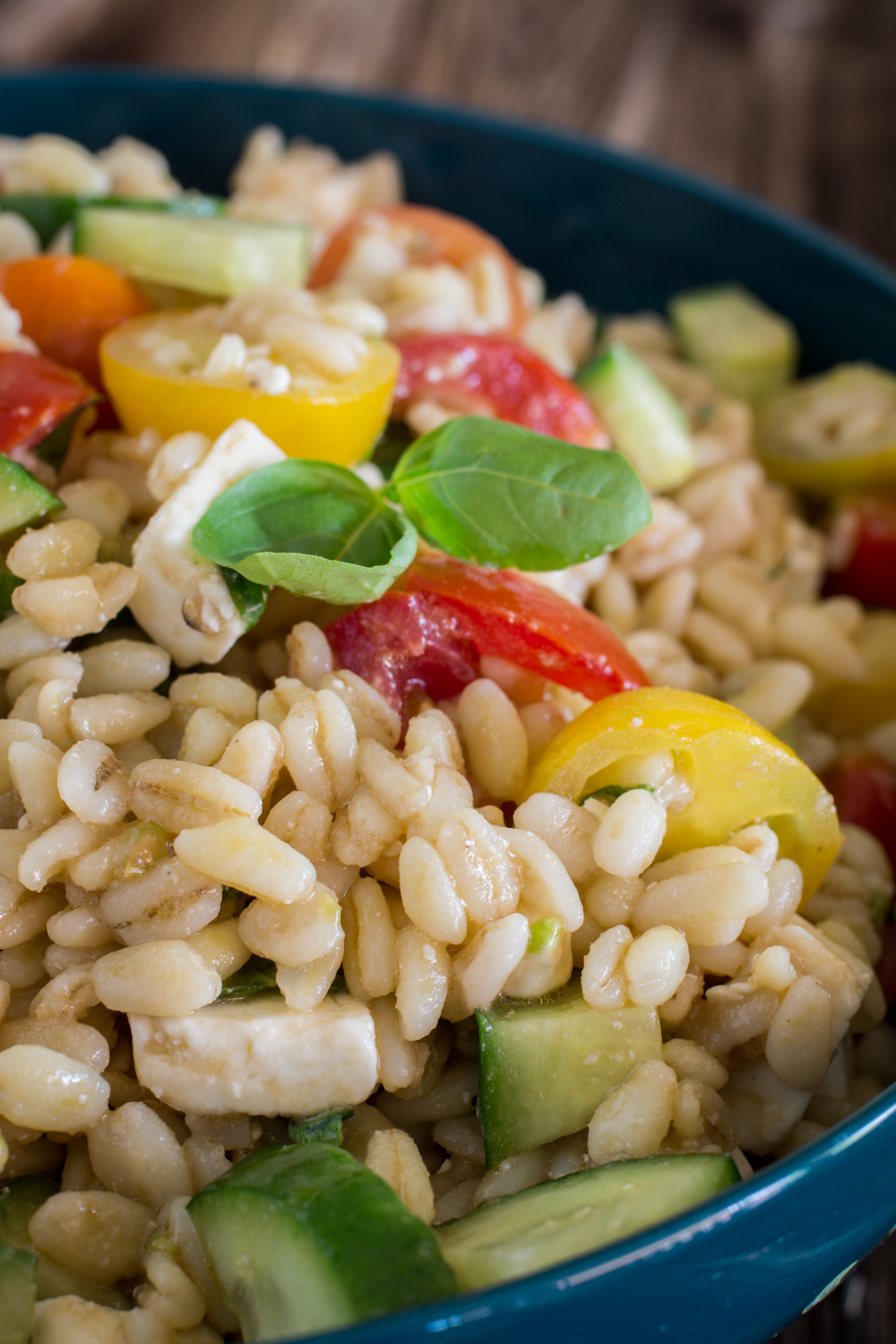 Ebly-Rezeptideen: Griechischer Salat | Sommerliches Rezept | Tolles Rezept auch für Meal Prep