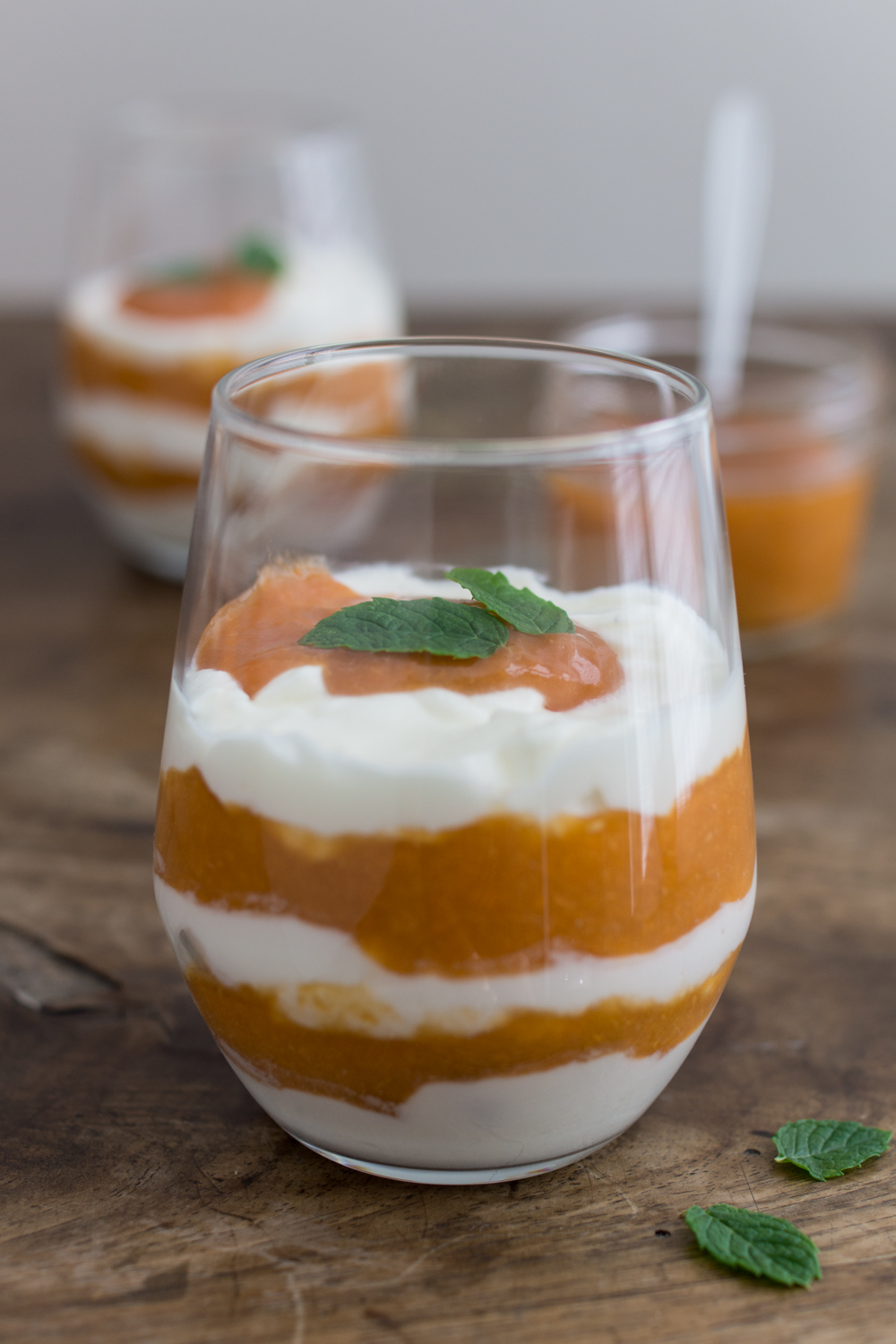 Mascarpone-Creme mit Früchten | Dessert für Gäste