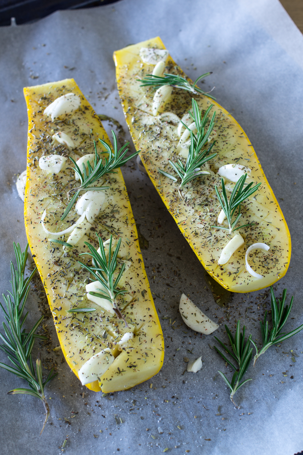 Mediterrane Zucchini aus dem Backrohr | Einfaches und gesundes Rezept