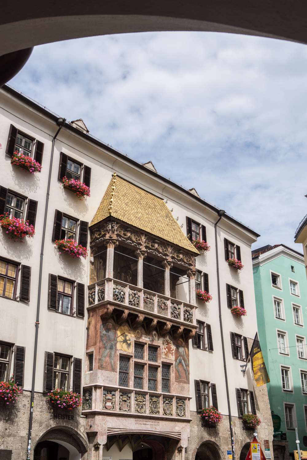 Goldenes Dachl in der Innsbrucker Altstadt
