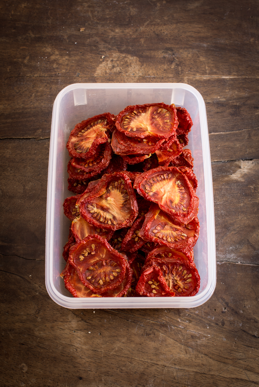 Gedörrte Tomaten - Tomaten selber trocknen, Einfache Anleitung