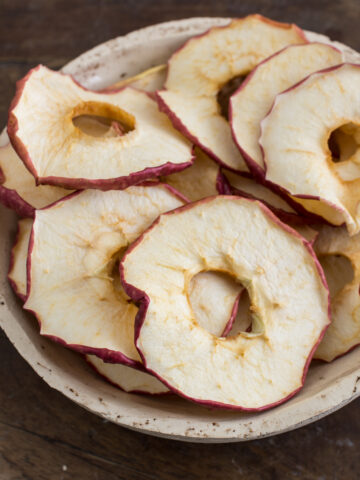 Dörren - Apfelringe selber trocknen | Gesunde Snacks selber machen