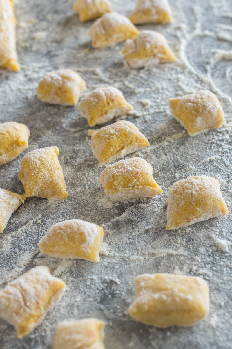 Gnocchi selber machen - mit Kürbismus