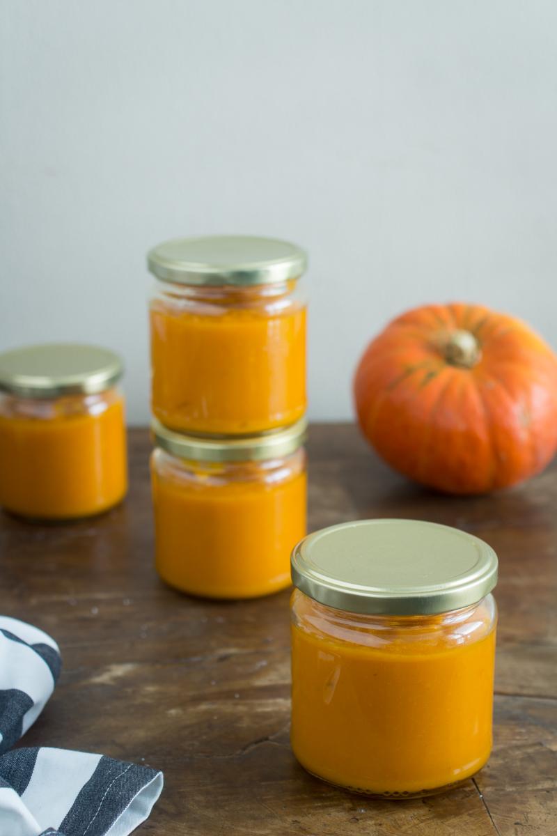 Kürbis einkochen - einfaches Rezept und Anleitung