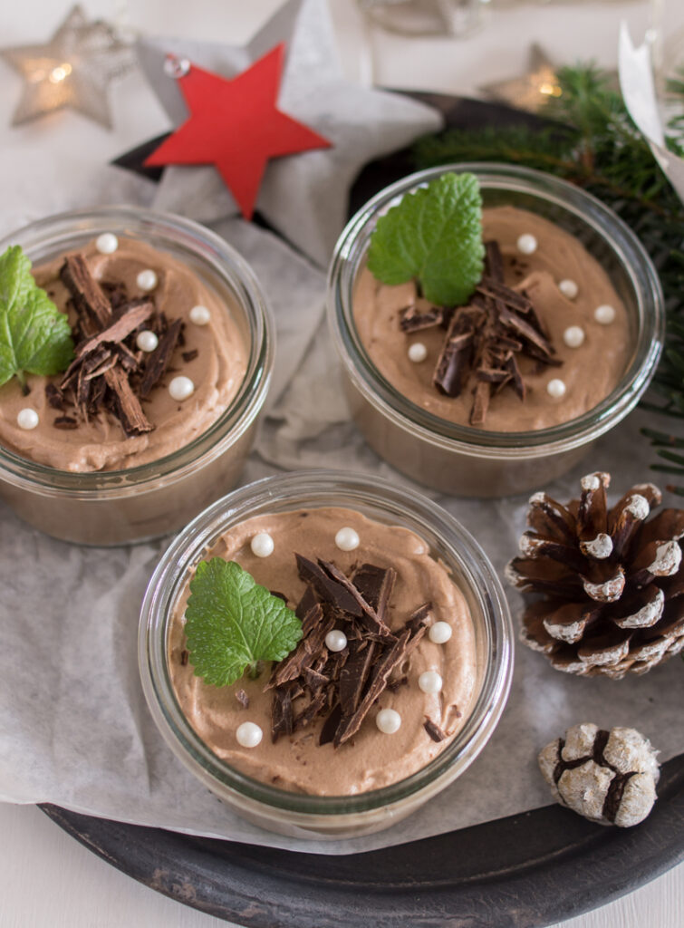 Schokomousse im Glas | Werbung - LieberBacken