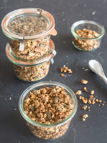 Selbst gemachtes Spekulatius-Granola - einfache Geschenke aus der Küche