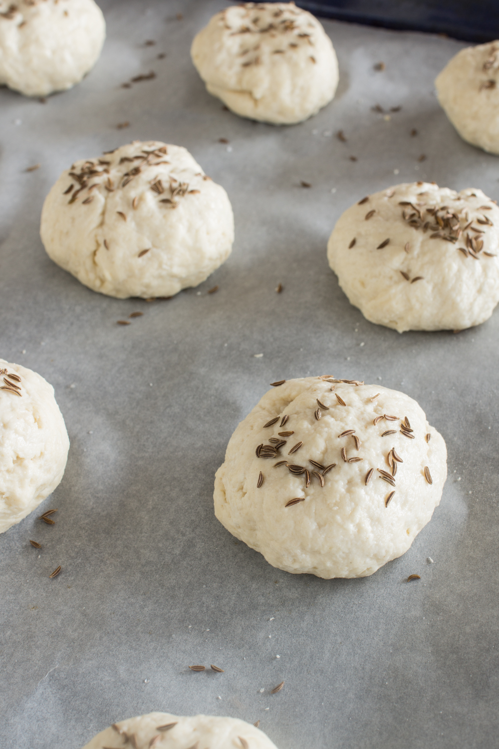 Einfache Quarkbrötchen ohne Hefe