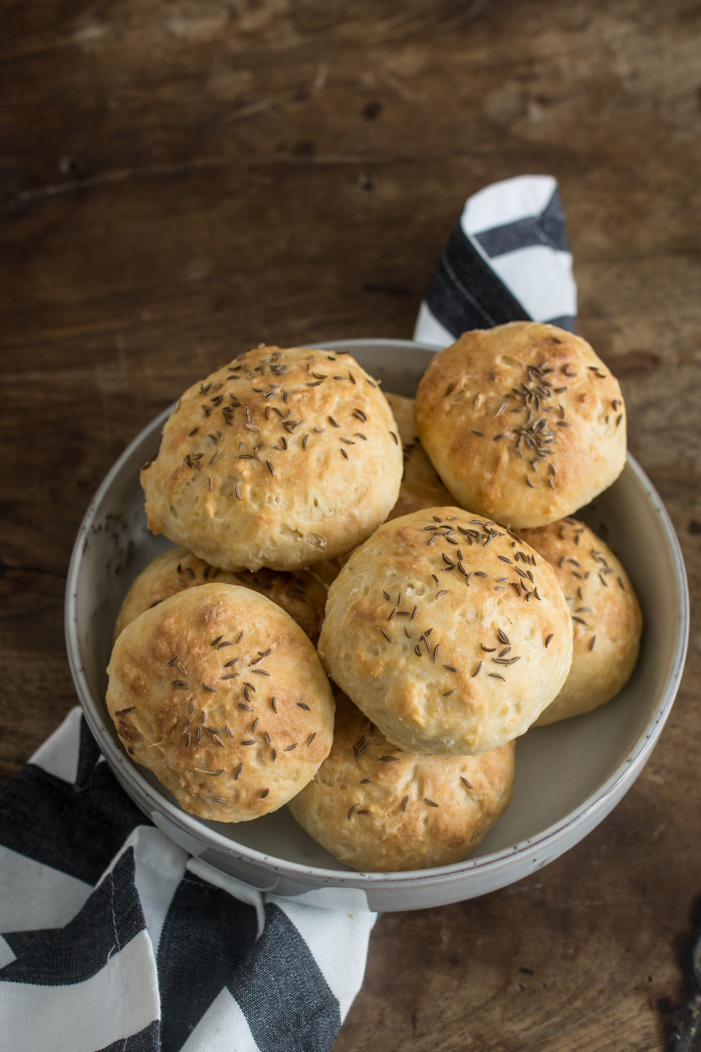 Kleine Jausenbrötchen - einfaches Rezept