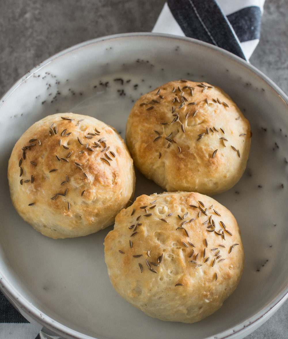 Brötchen mit Topfen; wenige Zutaten und richtig fein