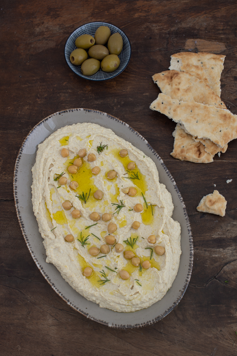 Hummus Grundrezept - Einfach und lecker